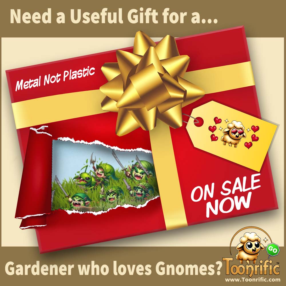 Keep off the Grass - OR ELSE! High Quality Metal Sign for "Gnome Owners"