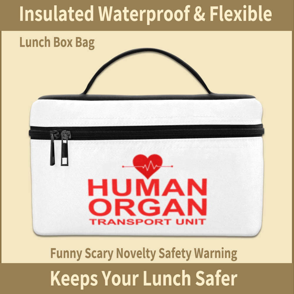 HUMAN ORGAN Insulated Lunch Box Bag